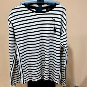 Mason Scotch long sleeve stripe shirt in very good condition. Very cute